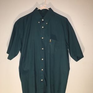Ralph Lauren Shirts - Vintage Ralph Lauren Button Down Dark Green Ralph Lauren Shirts - Vintage Ralph Lauren Button Down Dark Green
